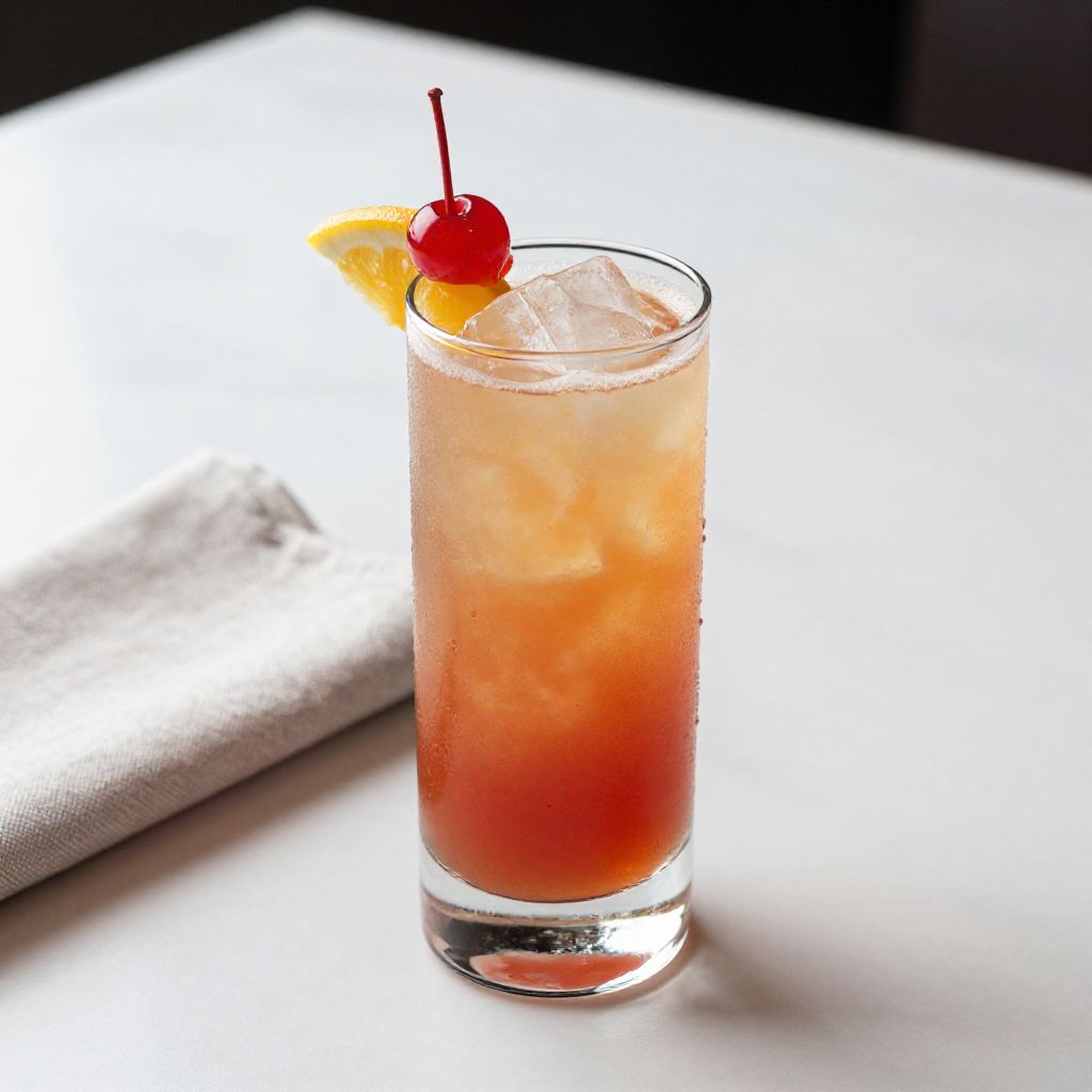 Bermuda Rum Swizzle Final Product