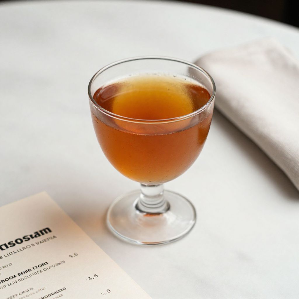 Black Russian Cocktail Variation