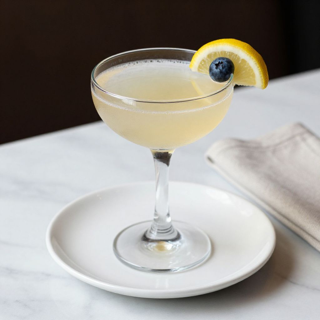 Blueberry Lemon Drop Martini Recipe