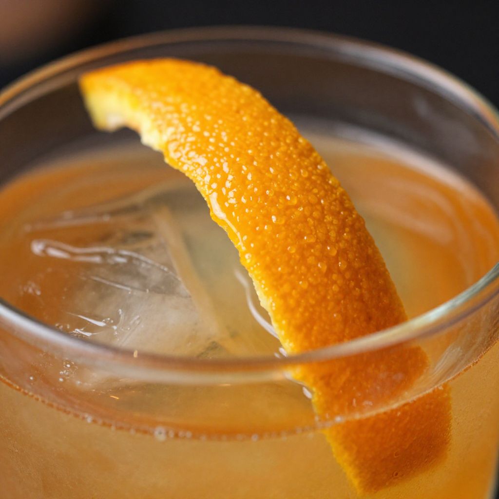 Brandy Cocktail Preparation