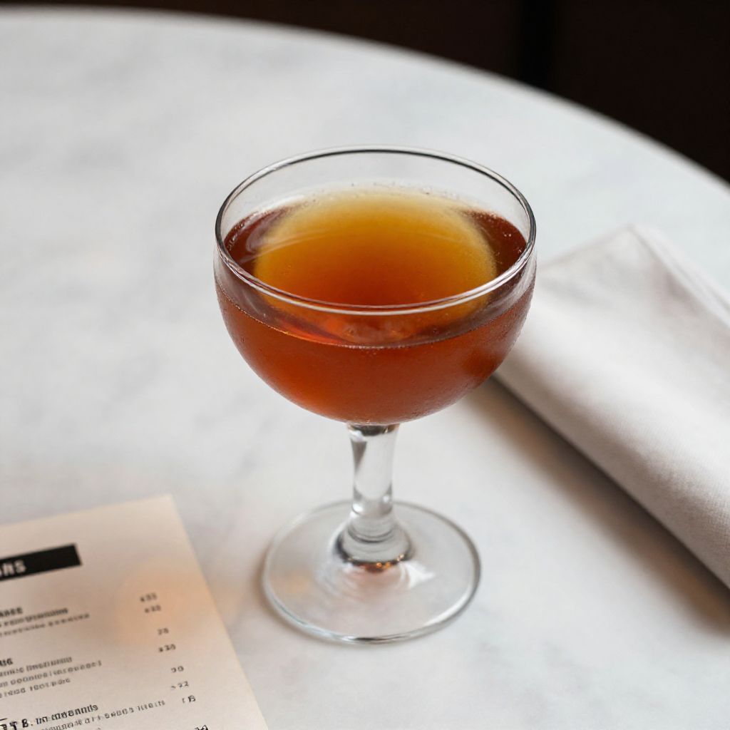 Brandy Cocktail Serving