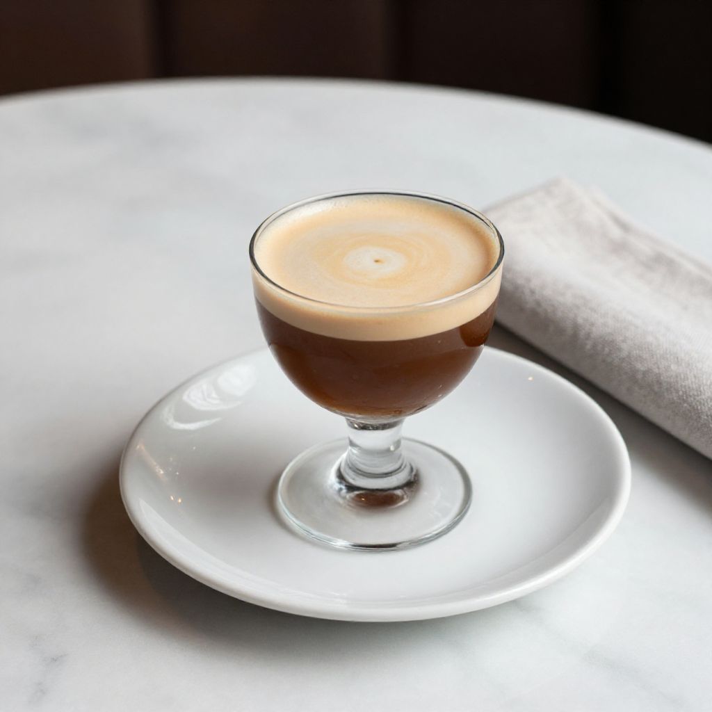 Brown Shaken Espresso Preparation