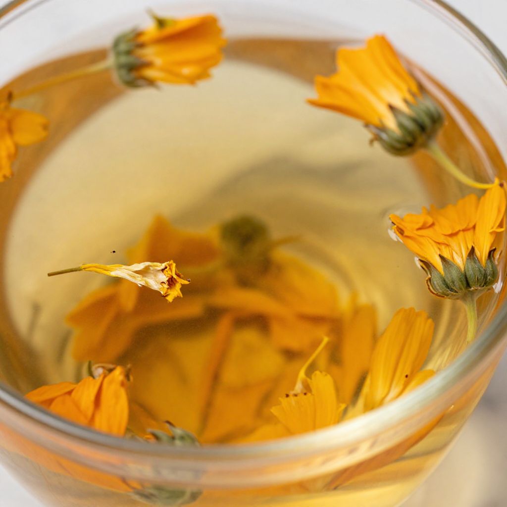 How to Make Calendula Tea