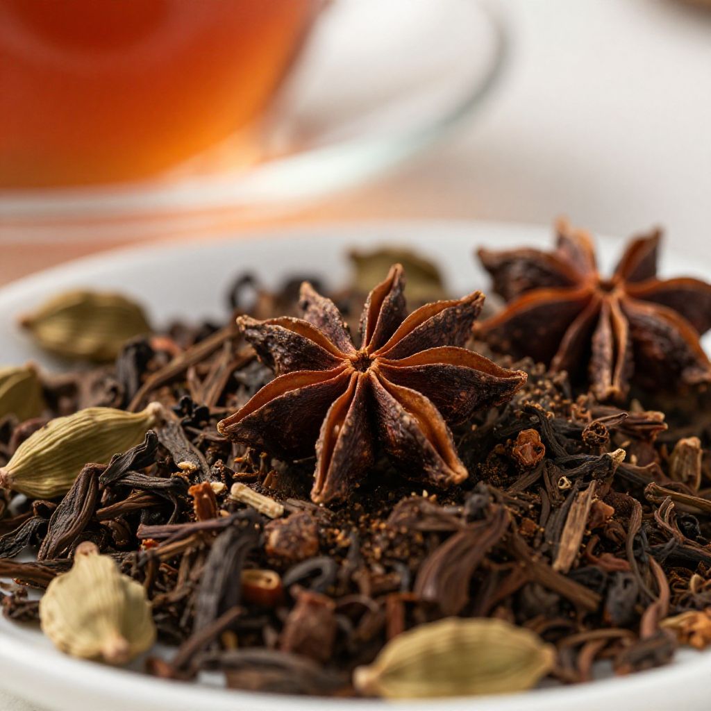 Cardamom Tea Preparation