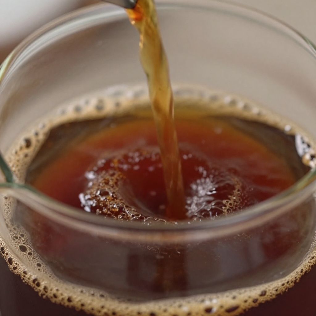 Chemex Coffee Brewing Process