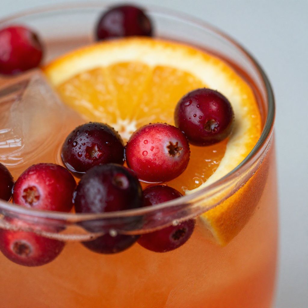 Cranberry Aperol Spritz Step