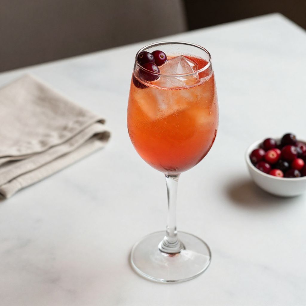 Cranberry Aperol Spritz