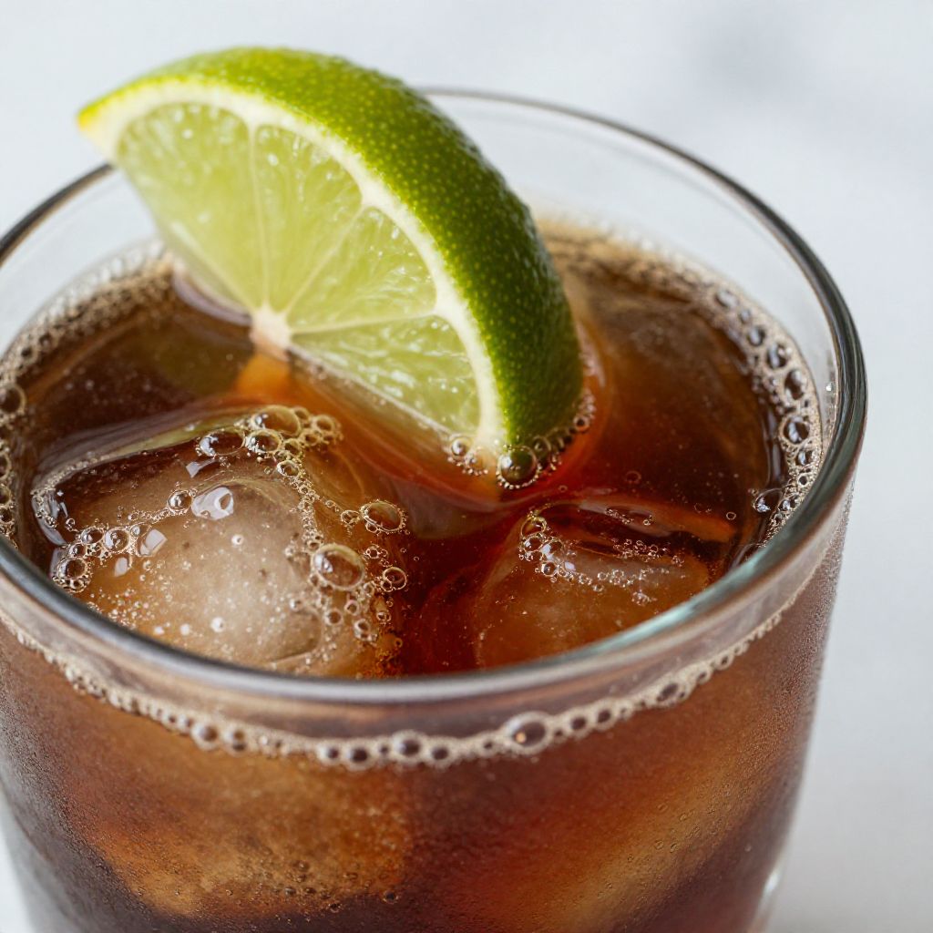 Cuba Libre preparation