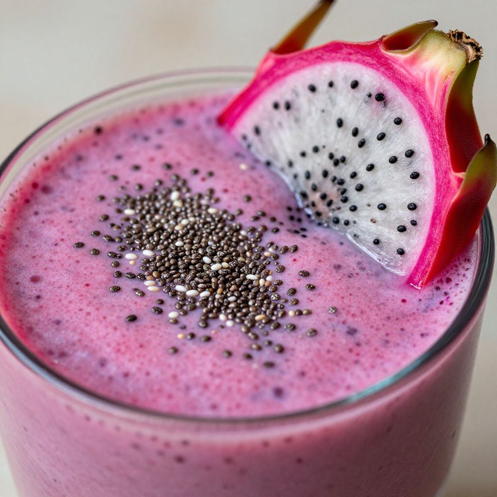 Dragonfruit Smoothie Step