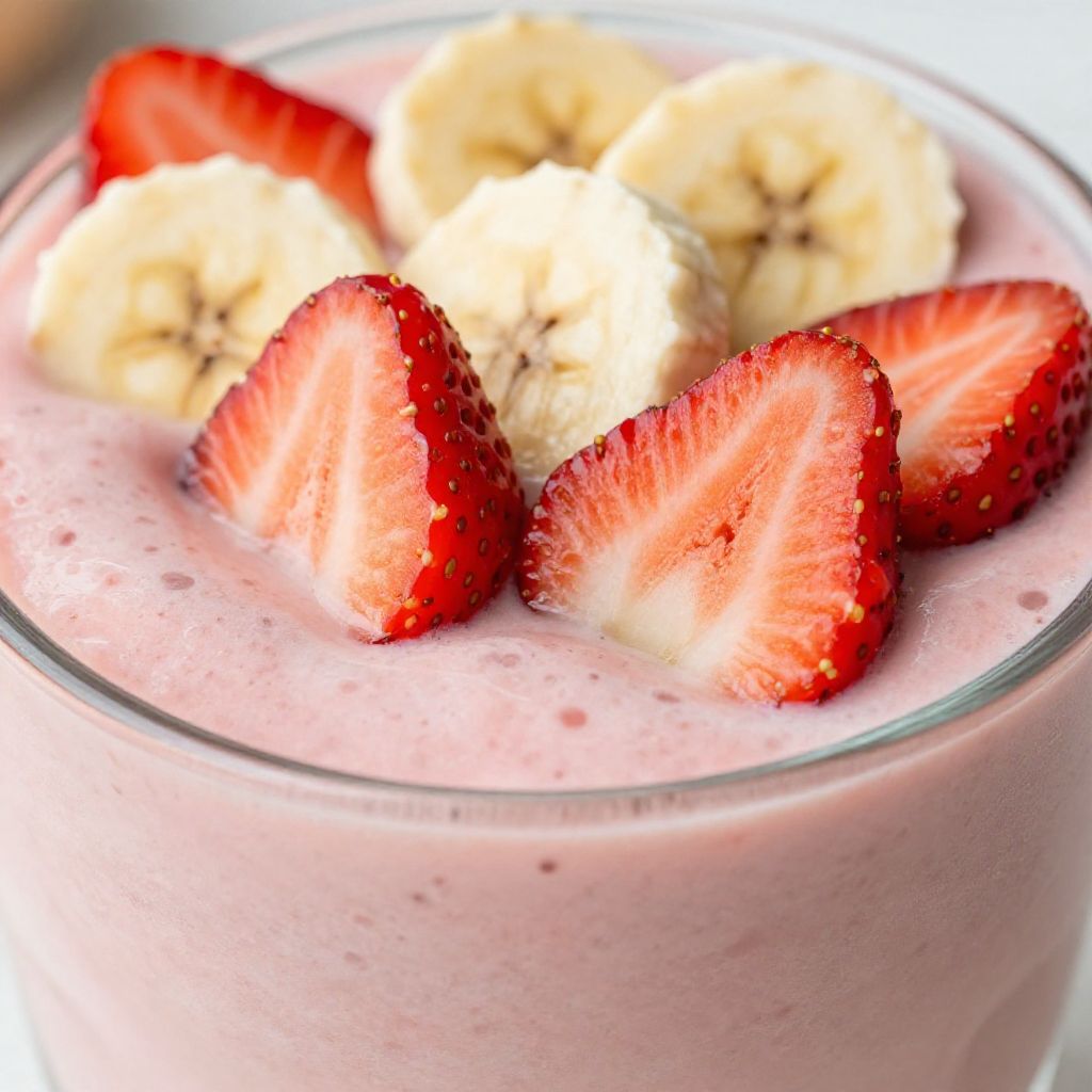 Frozen Strawberry Smoothie