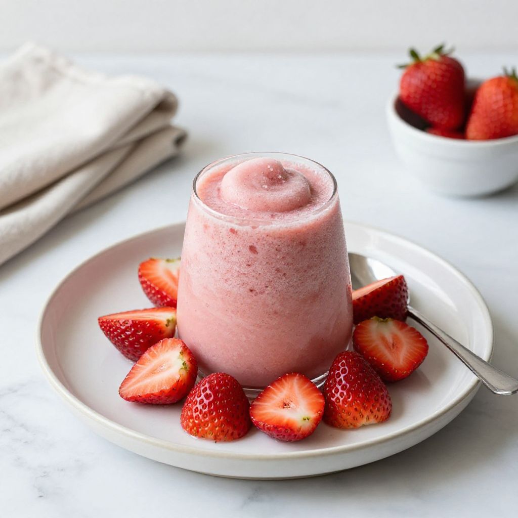 Frozen Strawberry Smoothie