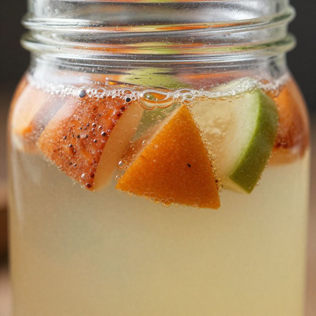 Hard Kombucha Brewing Process