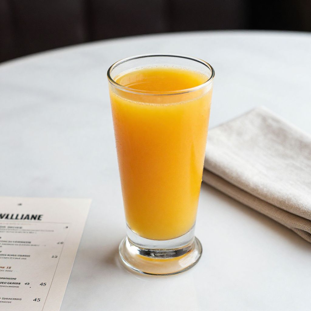 Harvey Wallbanger Cocktail Final Product