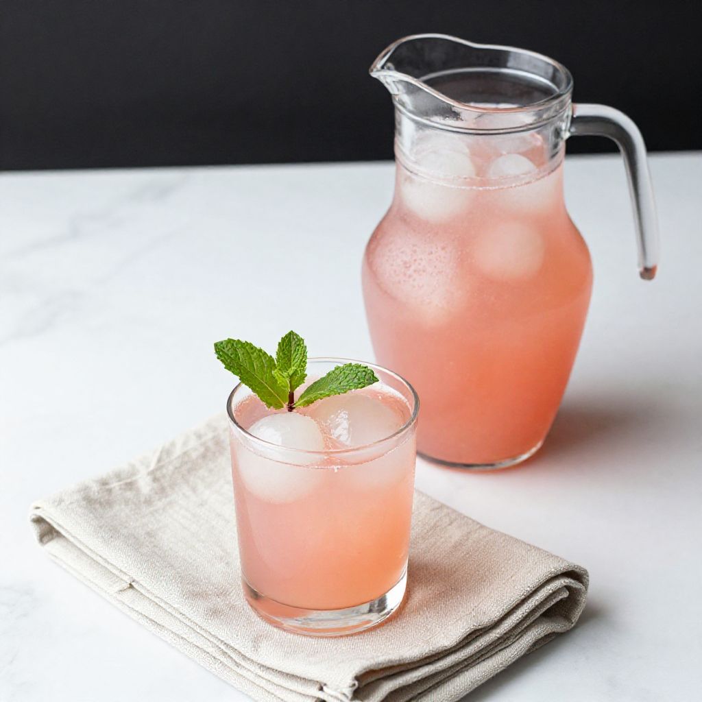 Lychee Lemonade Presentation