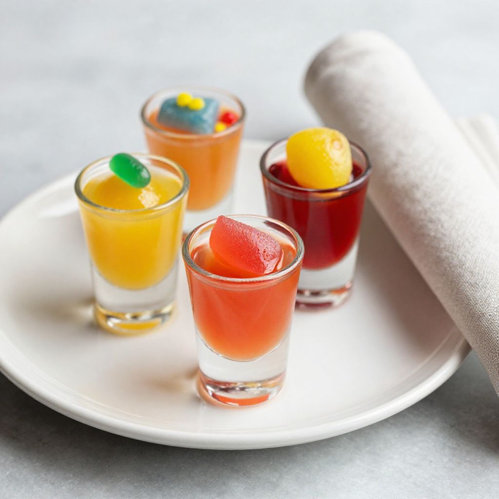 Mexican Candy Shot Served