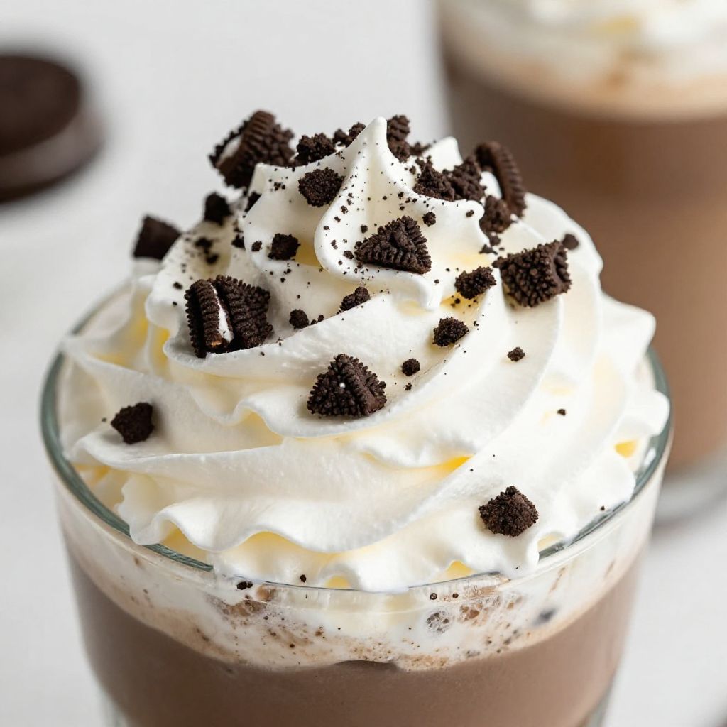 Oreo Frappe Preparation