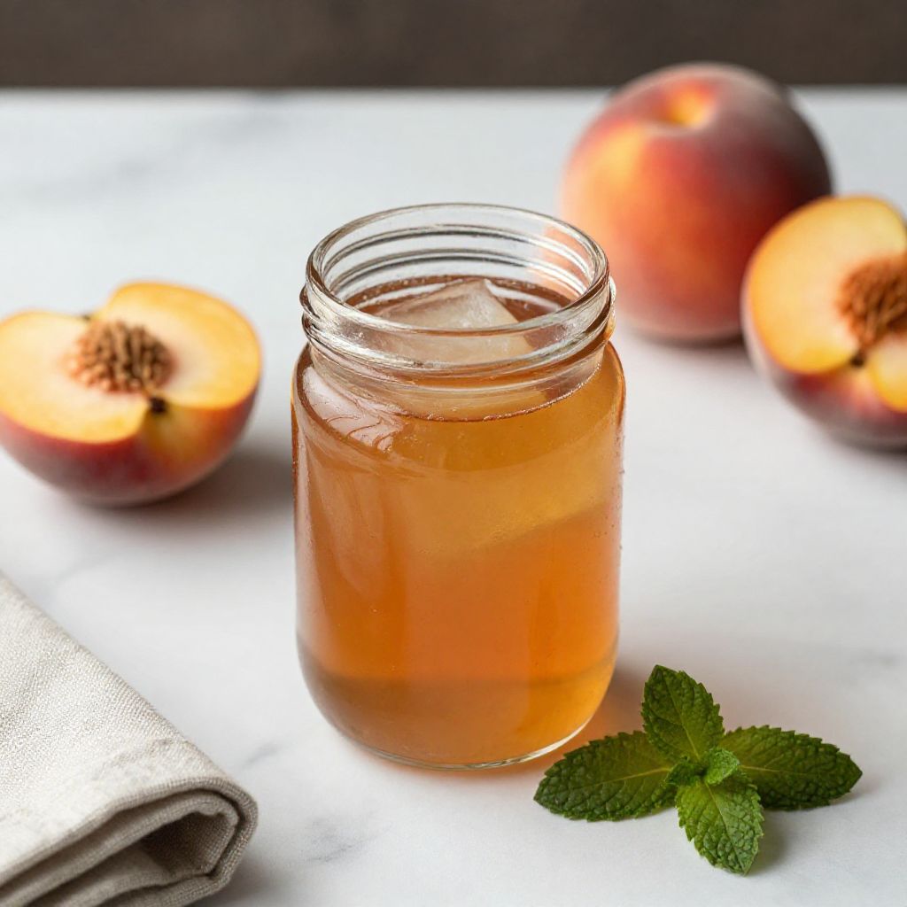 Peach Liqueur Finished Product