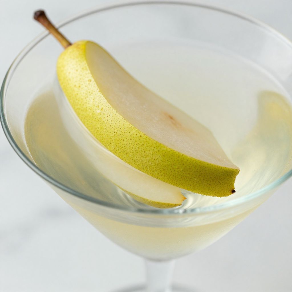 Pear Martini Preparation