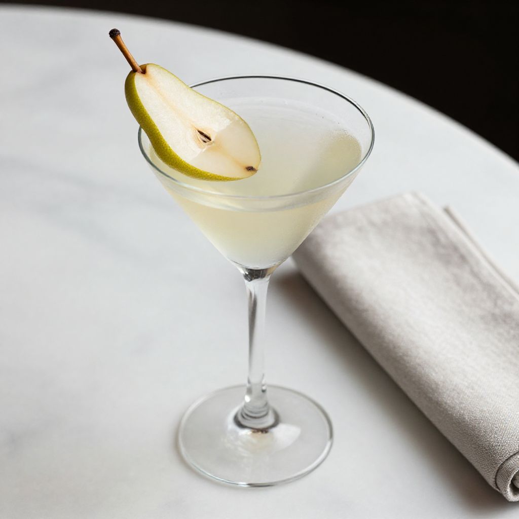 Pear Martini Finished Product