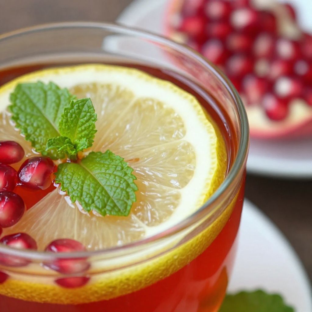 Pomegranate Tea Making Process