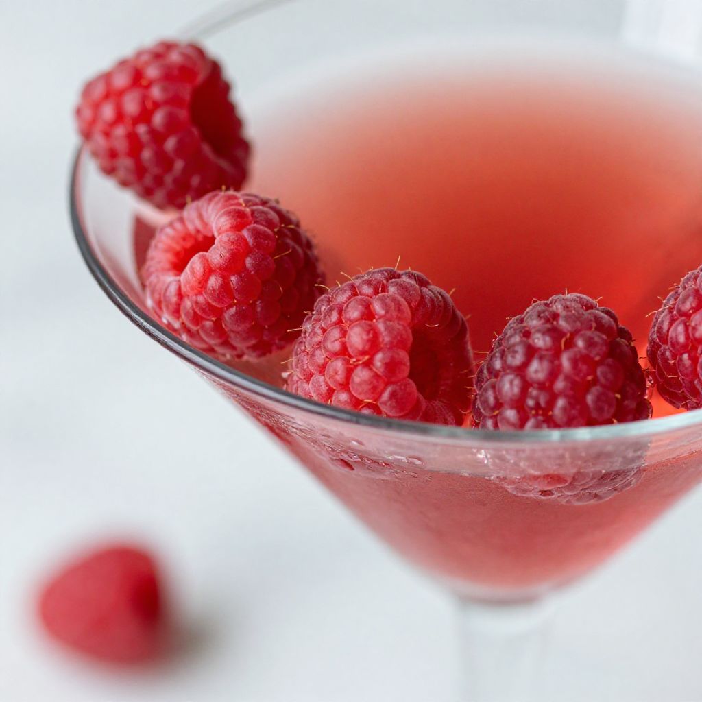 Raspberry Lemon Drop Martini