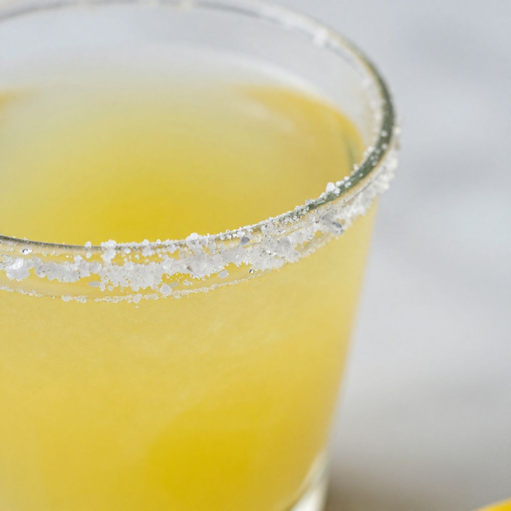 Tequila Lemon Drop Preparation